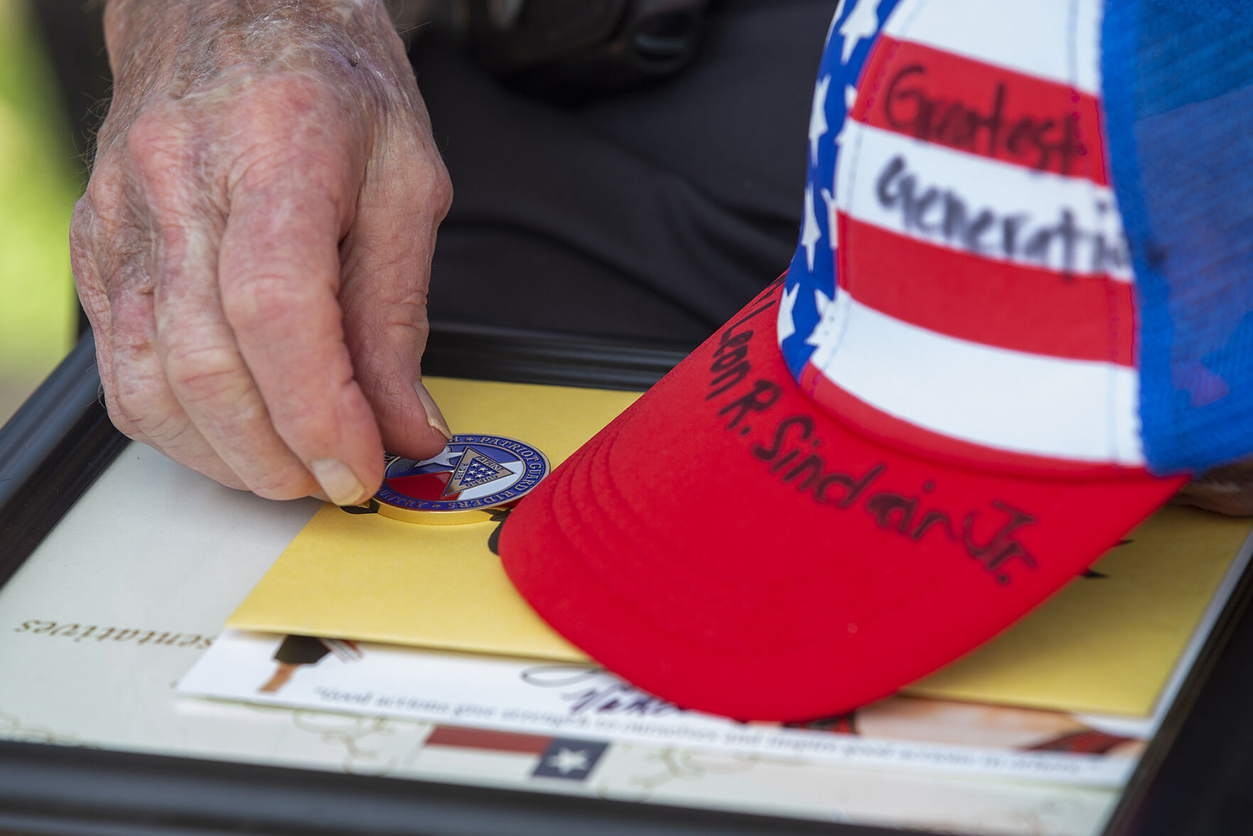 Parade honors veteran